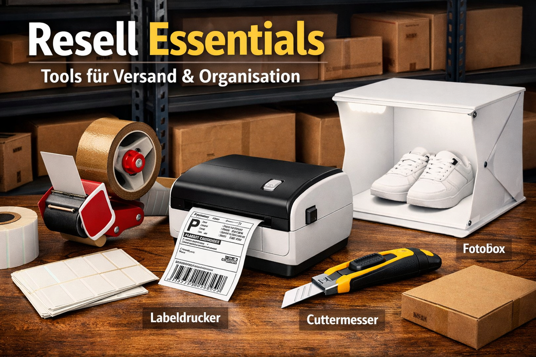 Resell Essentials – Diese Tools erleichtern dir Versand & Organisation